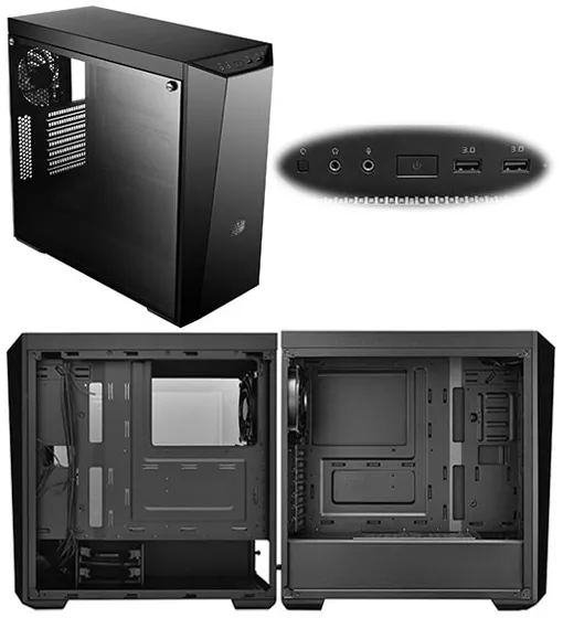Корпус для ПК Cooler Master Masterbox Lite 5 RGB MCW-L5S3-KGNN-02