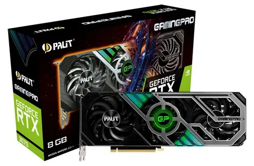 Видеокарта 8Gb PALIT RTX3070 GAMINGPRO 8G NE63070019P2-1041A