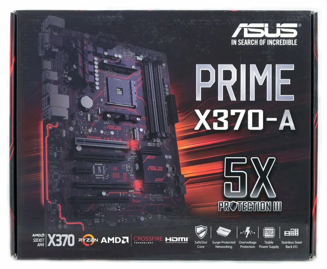 Материнская плата ASUS PRIME X370-A