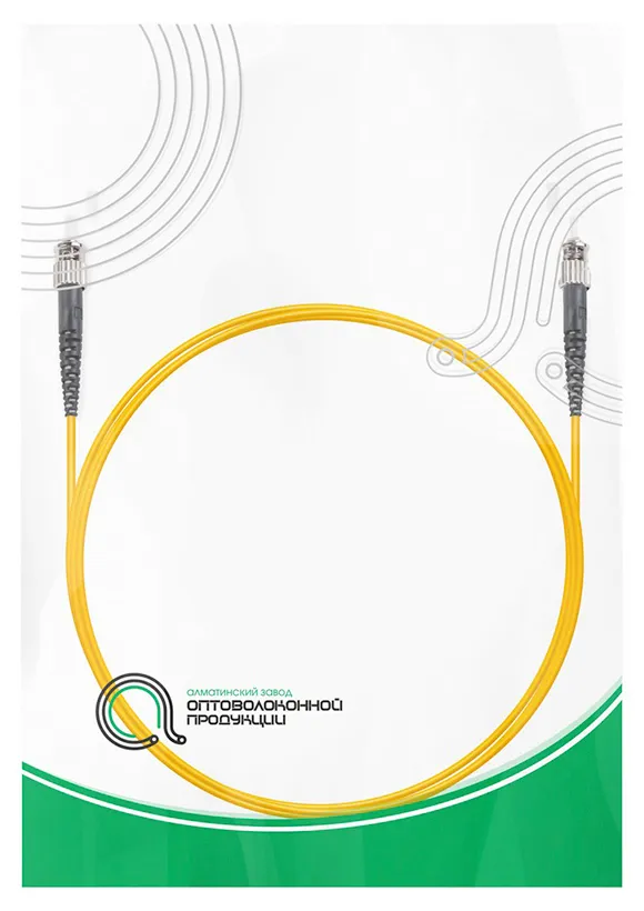 Патч Корд Оптоволоконный ST/UPC-ST/UPC SM 9/125 Simplex 3м