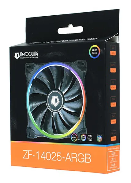 Кулер для корпуса ID-Cooling ZF-14025-ARGB