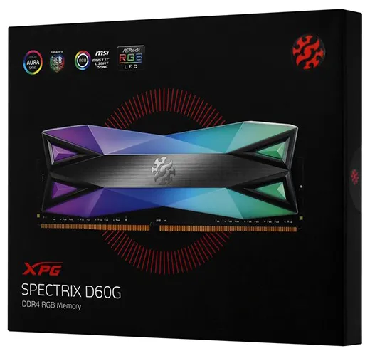 Оперативная память 32 GB kit ADATA XPG SPECTRIX D60G RGB AX4U320016G16A-DT60