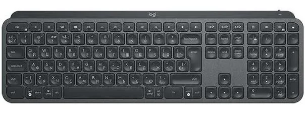 Клавиатура беспроводная Logitech MX Keys Graphite 920-009417