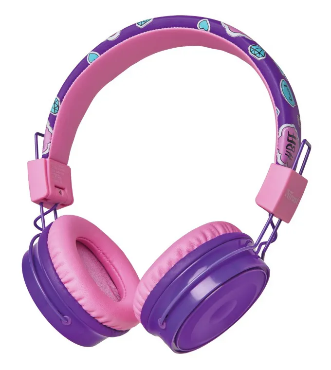 Наушники Trust Comi Bluetooth Фиолетовый