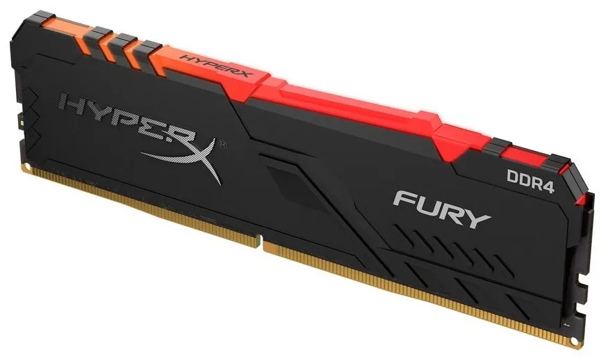 Оперативная память 8 GB Kingston HyperX Fury RGB HX437C19FB3A/8