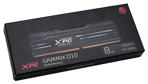 Оперативная память  8 GB ADATA XPG GAMMIX D10 AX4U320038G16-SB10