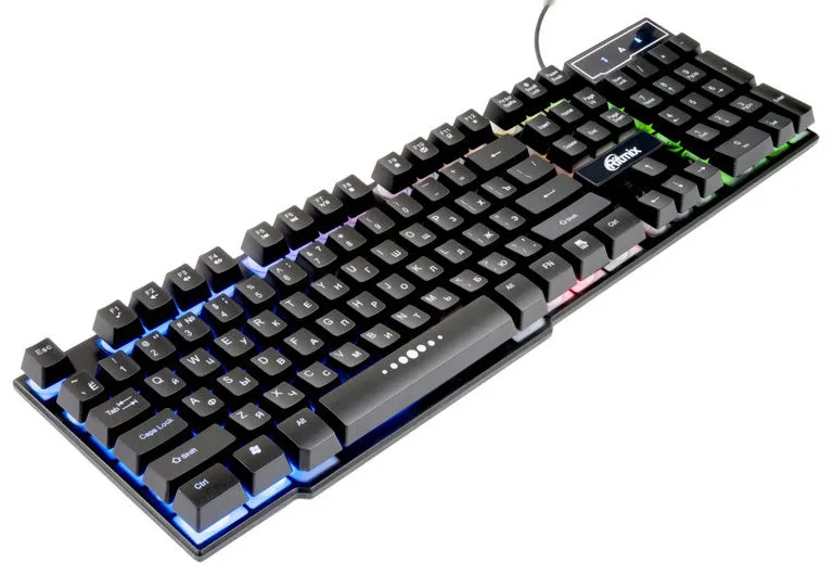 Клавиатура проводная RITMIX RKB-200 BL