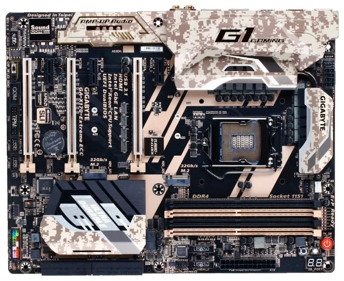 Материнская плата Gigabyte GA-X170-Extreme ECC 1.0