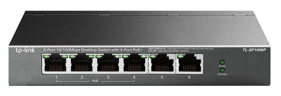 Коммутатор TP-Link TL-SF1006P