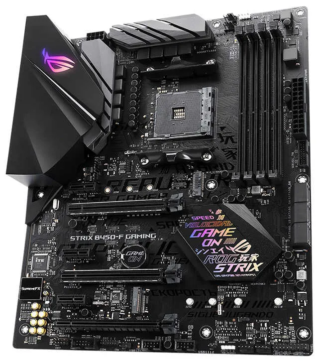 Материнская плата Asus ROG STRIX B450-F GAMING