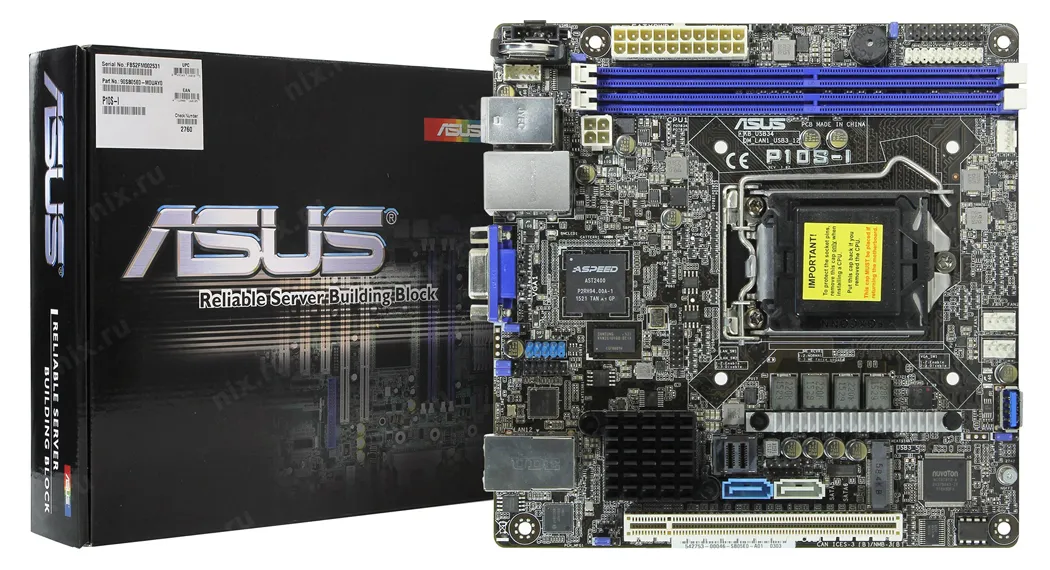 Материнская плата Asus P10S-I