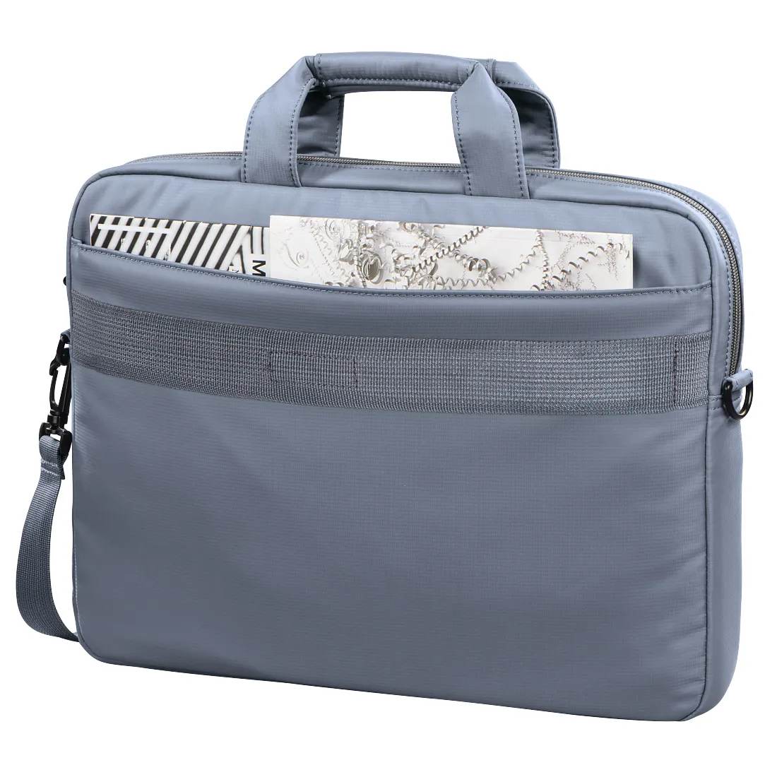 Сумка для ноутбука Hama Toronto, 00216567, up to 13.3", grey-blue