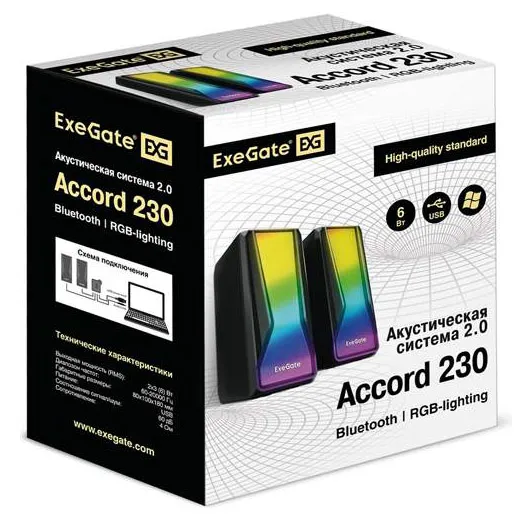 Акустическая система ExeGate Accord 230 Black