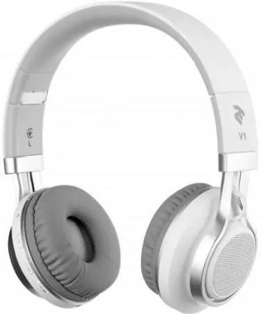 Наушники 2E V1 ComboWay ExtraBass Wireless Over-Ear Mic White 2E-OEV1WWT