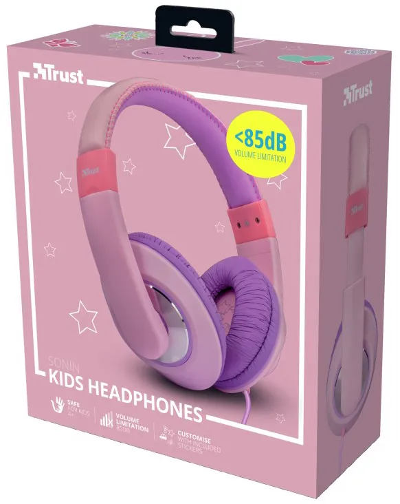 Наушники Trust Sonin Kids Розовый