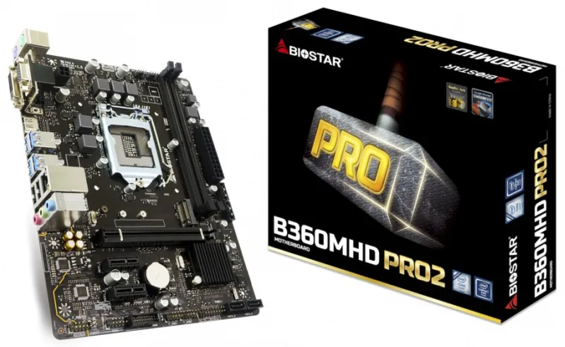 Материнская плата Biostar B360MHD PRO2
