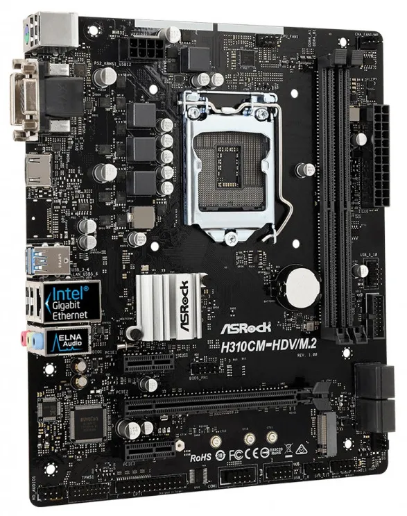 Материнская плата ASRock H310CM-HDV/M.2