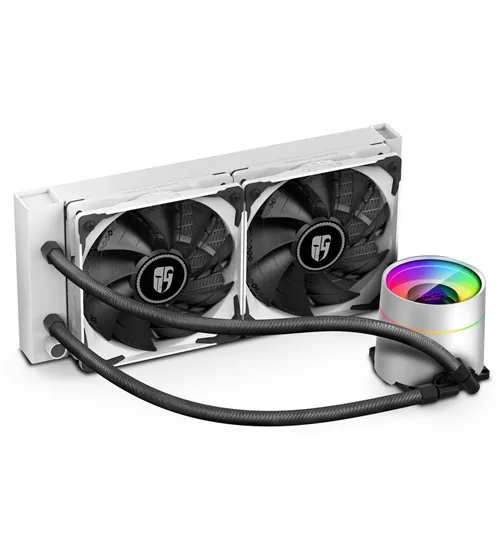 Водяное охлаждение процессора Deepcool Castle 240 EX White