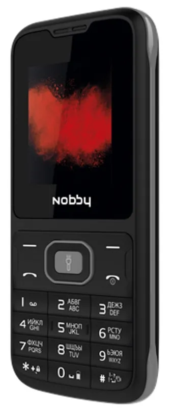 Мобильный телефон Nobby 110 Черно-Серый