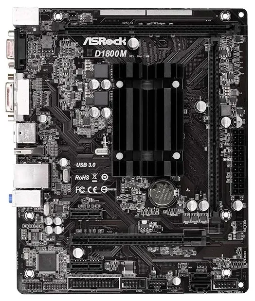 Материнская плата ASRock D1800M