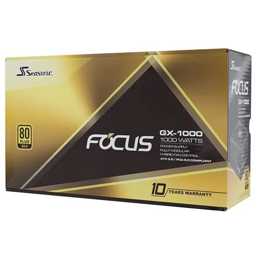 Блок питания 1000W ATX Seasonic Focus GX-1000 SRP-FGX102-A5A32SF