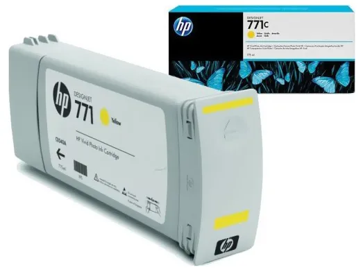 Картридж струйный HP B6Y10A желтый