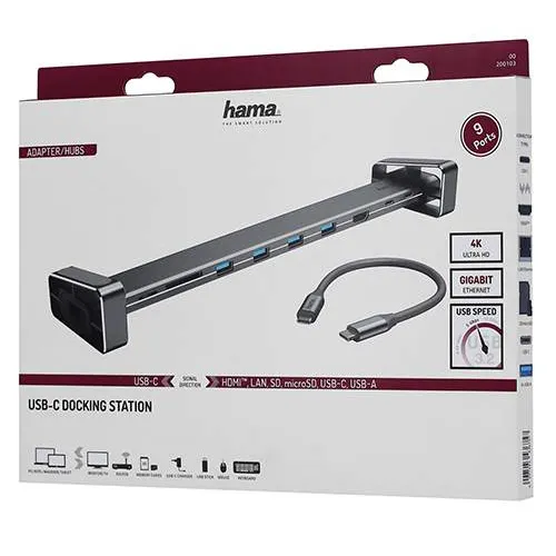 USB Hub 9 port Hama H-200103