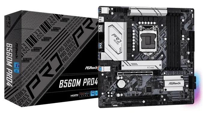 Материнская плата ASRock B560M PRO4