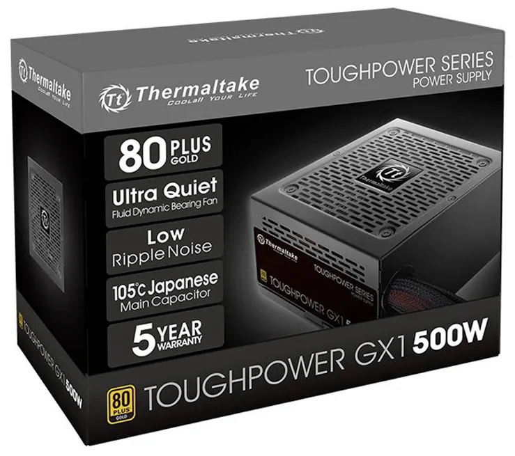 Блок питания 500W Thermaltake Toughpower GX1 PS-TPD-0500NNFAGE-1