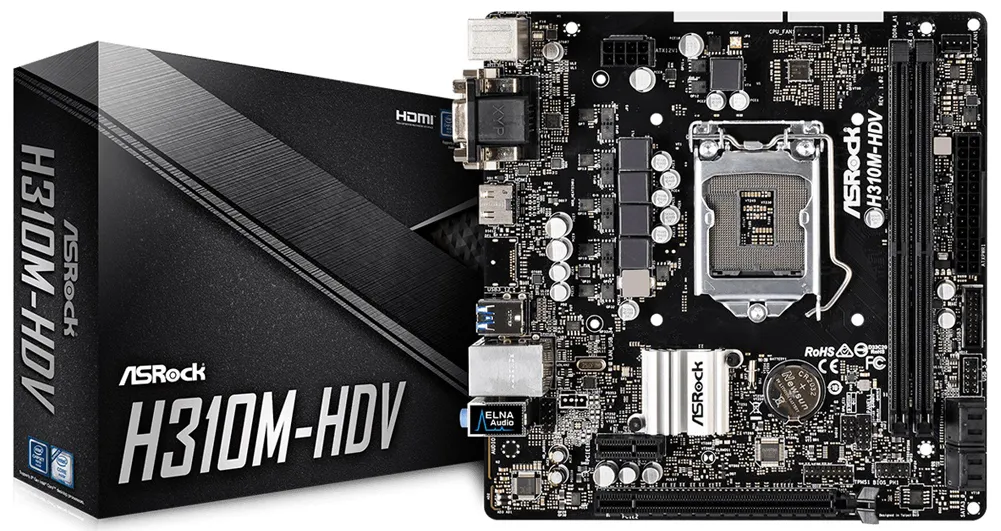 Материнская плата ASRock H310M-HDV