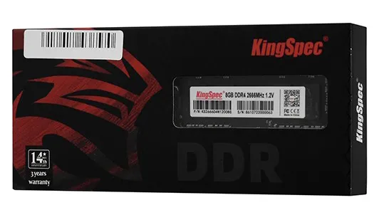 Оперативная память для ноутбука 8 GB KingSpec DDR4 2666MHz