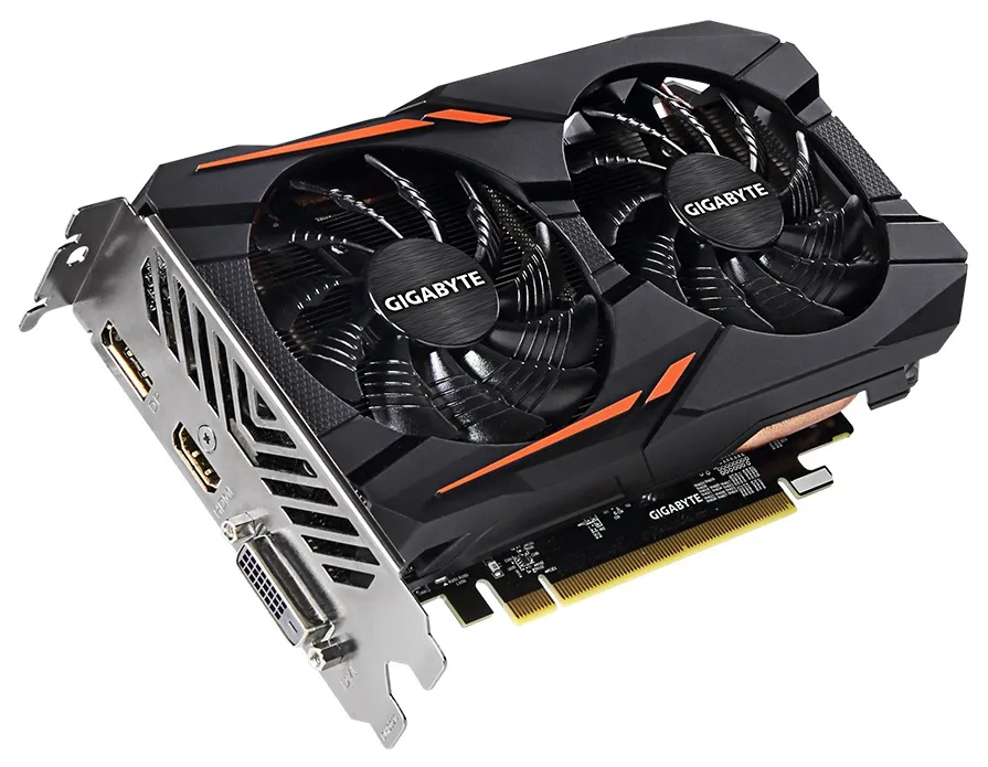 Видеокарта 4GB Gigabyte RX 560 GV-RX560OC-4GD