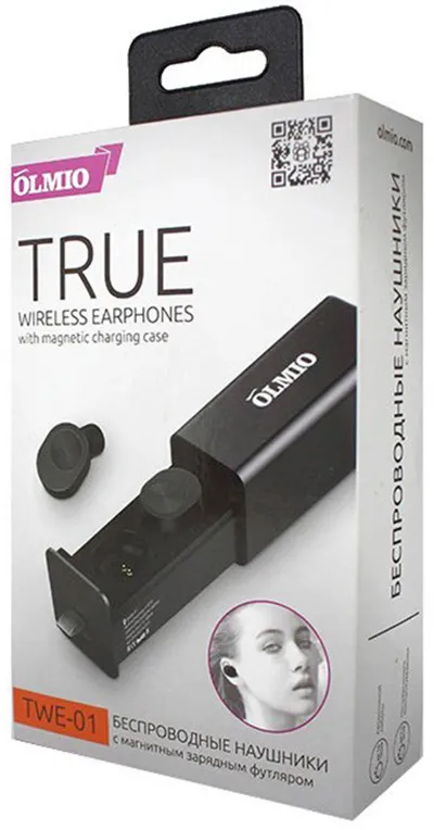 Наушники OLMIO TWE-01 True Wireless