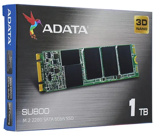 SSD накопитель 1 TB  ADATA SU800  ASU800NS38-1TT-C M.2