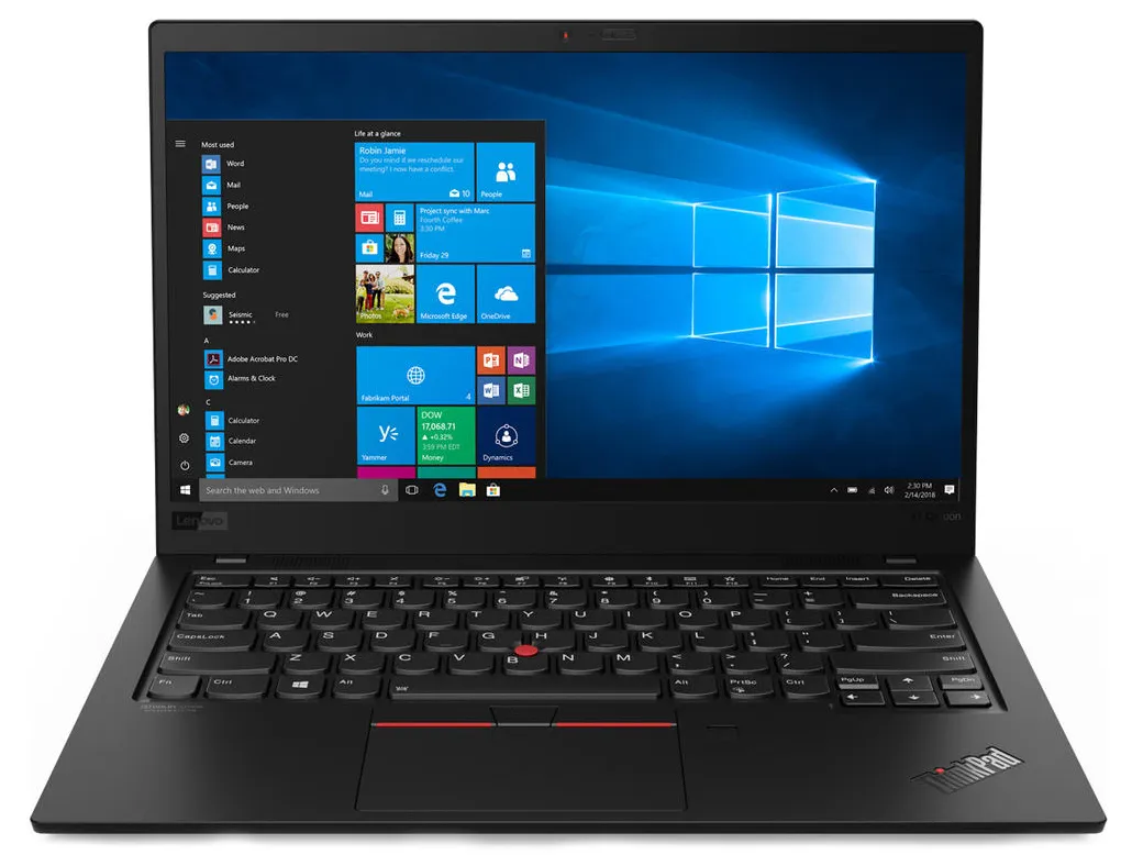 Ноутбук Lenovo X1 Carbon (7-th gen) 20QD0030RT