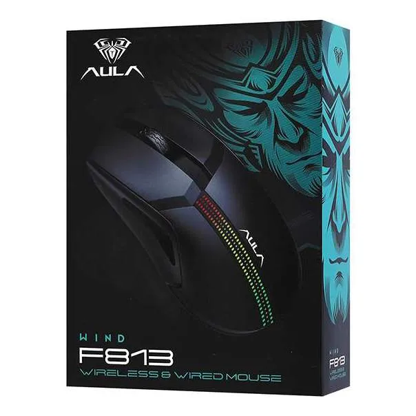 Мышь Aula F813 black