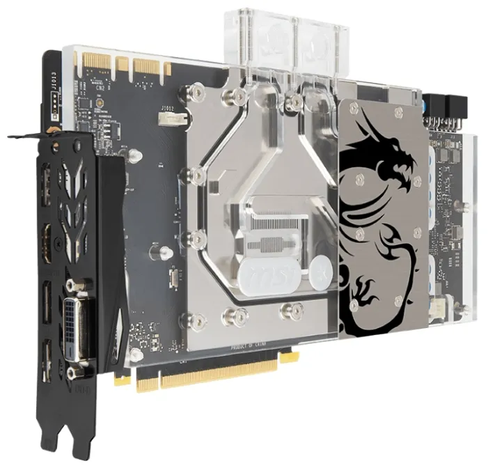 Видеокарта 8 GB MSI GeForce GTX 1070 SEA HAWK EK X