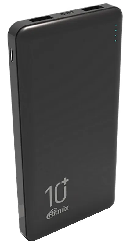 Внешний аккумулятор Ritmix RPB-10000 Черный