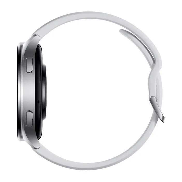 Смарт часы Xiaomi Watch 2 Silver Case With Gray TPU Strap