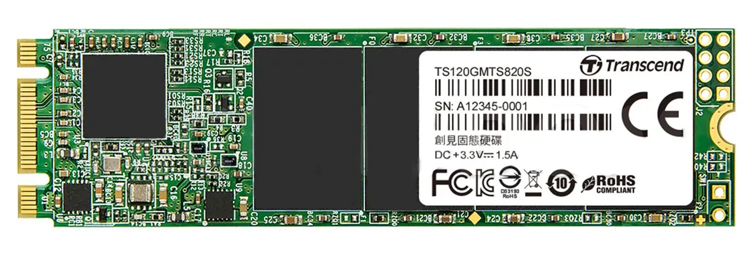SSD накопитель 120GB Transcend TS120GMTS820S