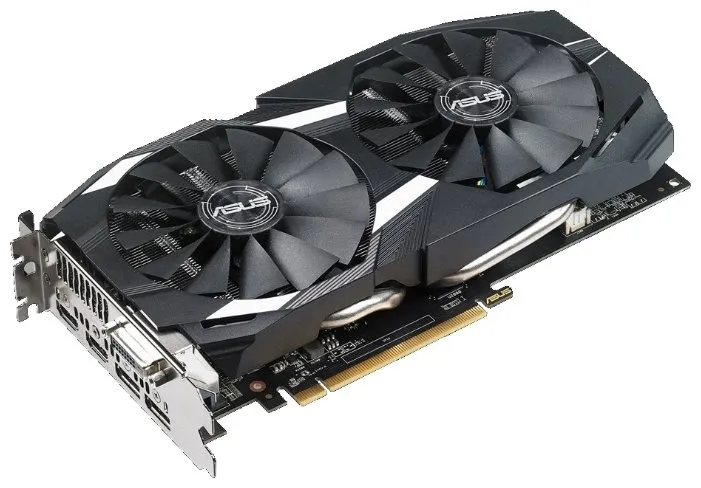 Видеокарта Asus DUAL-RX580-O8G AMD Radeon RX 580 8Gb