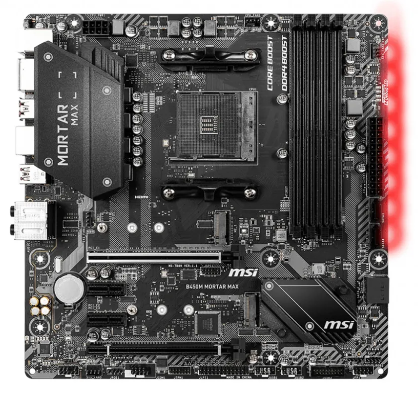 Материнская плата MSI B450M MORTAR MAX