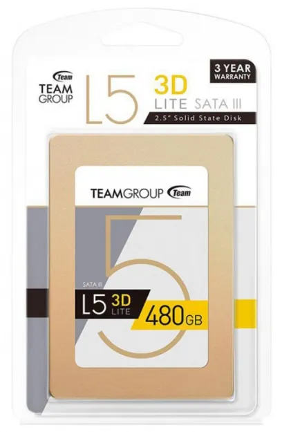 SSD накопитель 480Gb Team Group L5 Lite 3D T253TD480G3C101