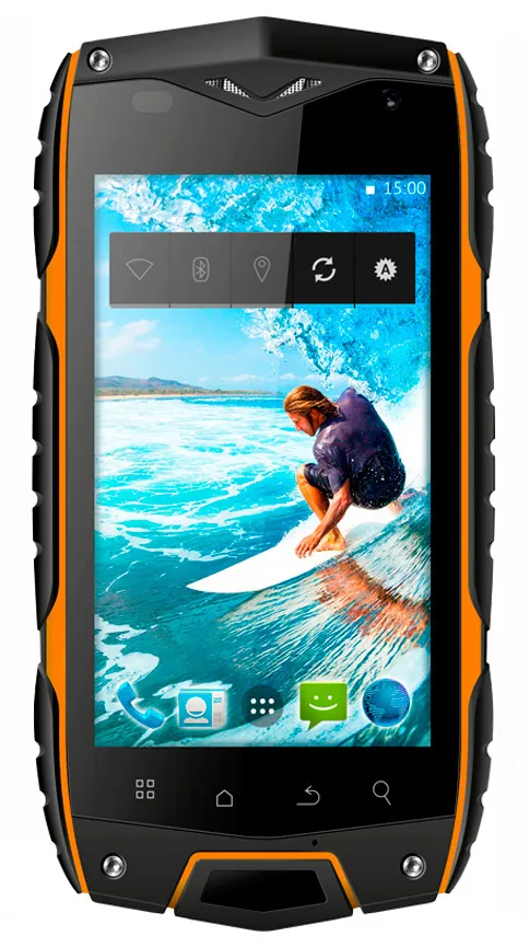 Смартфон Texet X-DRIVER 4G/TM-4084 черный-оранжевый