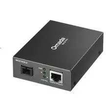 Оптический медиаконвертер GbE  WDM TP-LINK MC212CS-2 <1000BASE-TX to 1000BASE-FX Single mode SC fiber Converter, Full-duplex,Tx:1310nm, Rx:1550nm, up to 2Km, switching power adapter, chassis mountable>