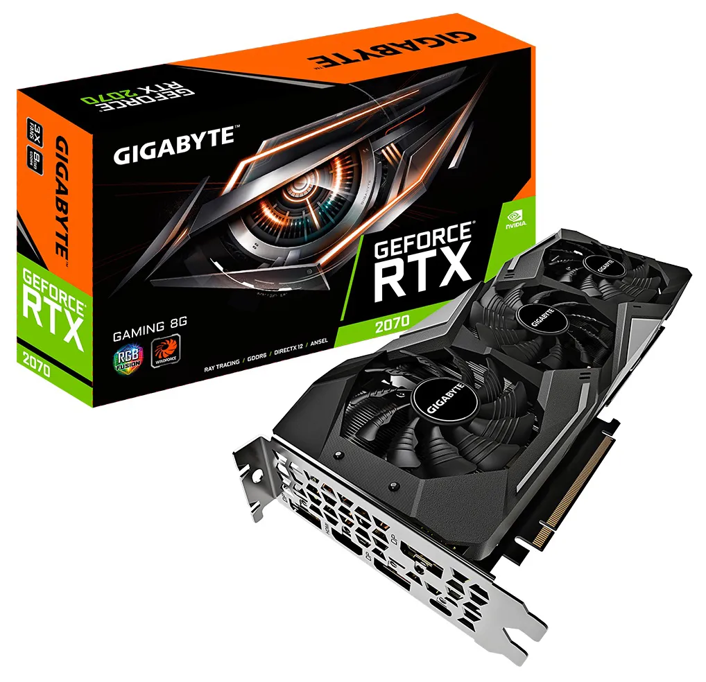 Видеокарта Gigabyte RTX 2070 GV-N2070GAMING-8GC 8GB