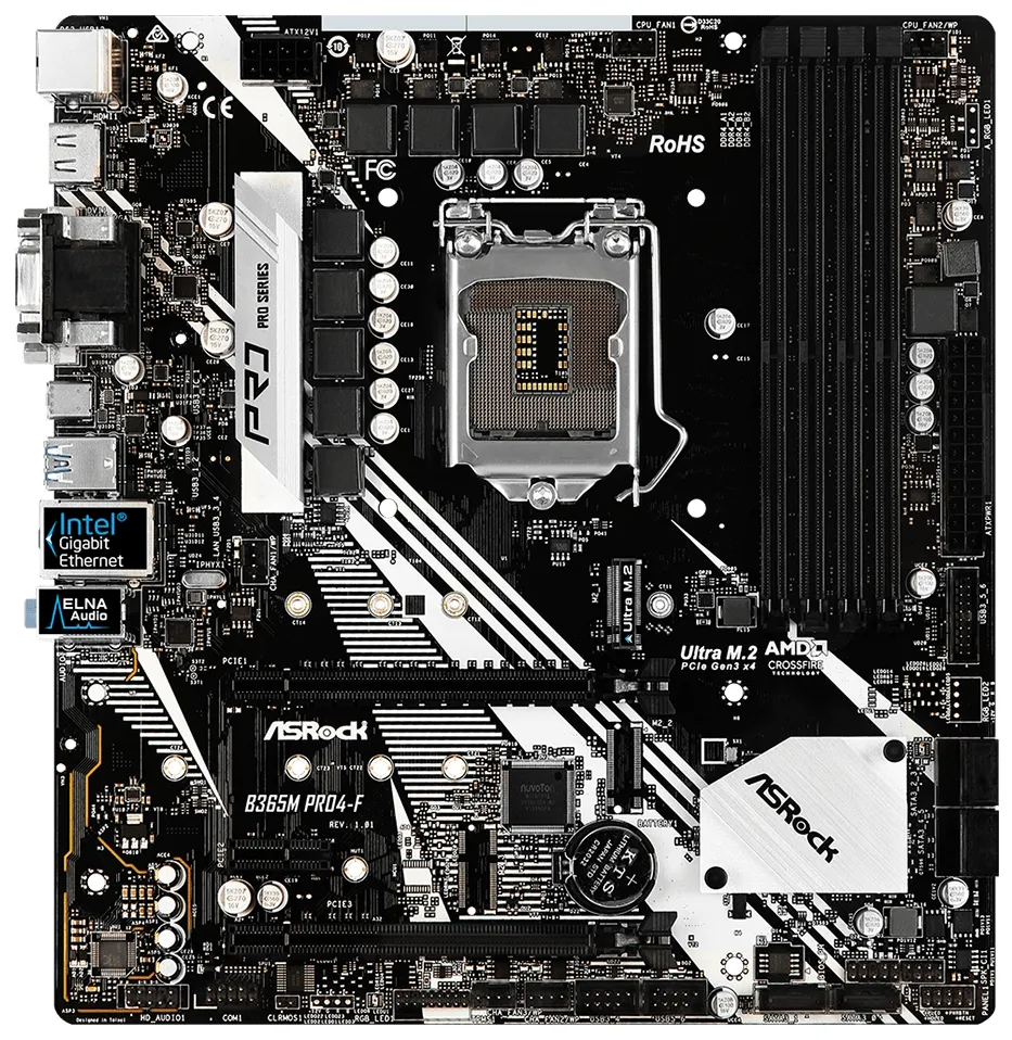Материнская плата ASRock B365M PRO4-F