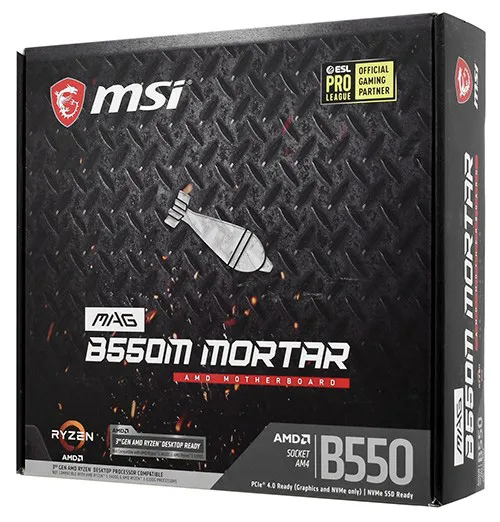 Материнская плата MSI MAG B550M MORTAR