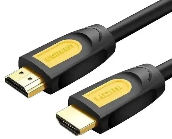 Кабель UGREEN HD101 HDMI Round Cable 15m (Yellow/Black)