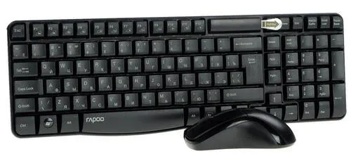 Клавиатура + мышь Rapoo X1800S black